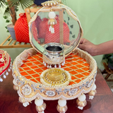 Royal Designer Karwa Chauth Thali Set