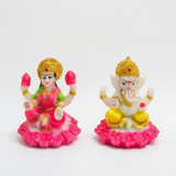 Laxmi Ganesh Idol Pair – 6 cm