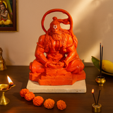 Saffron Hanumanji Statue
