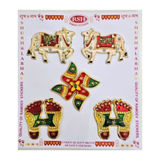 Divine Sansar-Metallic Wall/Door Diwali Décor Set B on a white background with 'RSH' branding.