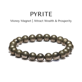 Money Magnet Pyrite Bracelet in UAE | Attract Wealth & Prosperity - Divine Sansar
