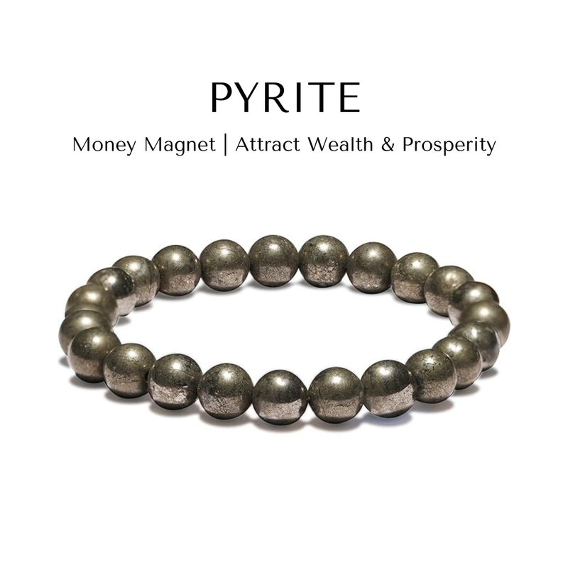 Money Magnet Pyrite Bracelet in UAE | Attract Wealth & Prosperity - Divine Sansar