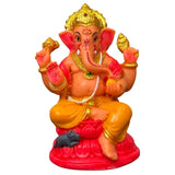 Divine Ganesha Statue | Multi-colour | 12cm X 8cm