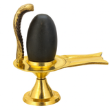 Narmadeshwar Shivling with Brass Jalheri