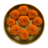 Fresh Orange Marigold — Packet (Bunch) for Puja, Garlands & Event Décor