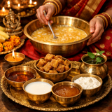 Divine Sansar-Panchamrit Preparation Ritual simple composed of Milk Curd  Honey Sugar Ghee