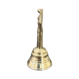 Pooja Ghanti — Brass Puja Bell (4.5 cm × 10.0 cm)
