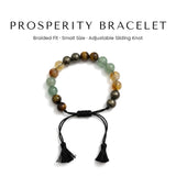Prosperity Braided Bracelet Small Size with adjustable sliding knot - Divine Sansar UAE
