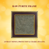 Divine Sansar Clear Pyrite Stone Frame