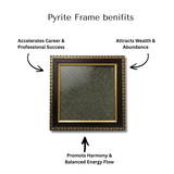 Divine Sansar Clear Pyrite Stone Frame
