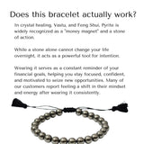 Does a pyrite money magnet bracelet actually work? Intention and mindset explained - Divine Sansar
