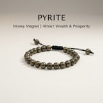 Divine Sansar-Pyrite Braided tight-money magnett attract wealth & Prosperity