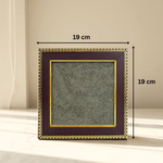 Divine Sansar-Pyrite Stone Framesize-19cm x 19cm