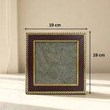 Divine Sansar-Pyrite Stone Framesize-19cm x 19cm