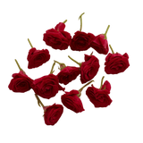 Fresh Red Rose Heads — 1Packet (Bunch) for Puja, Garlands & Decor
