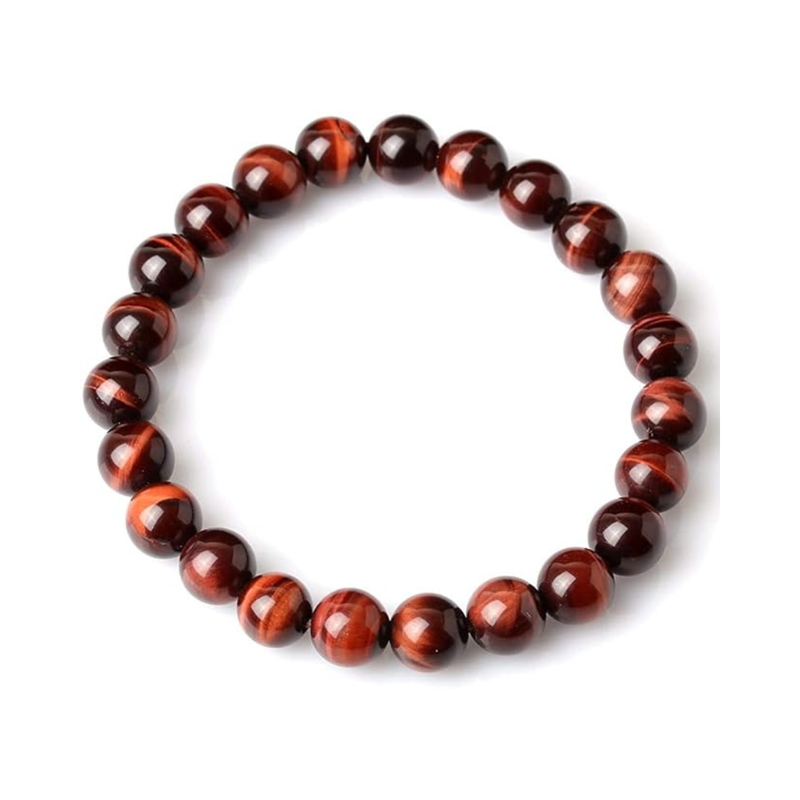 Perseverance Bracelet — Red Tiger Eye