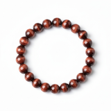Red Tiger Eye Bracelet (Perseverance) – 8mm Unisex | Divine Sansar UAE