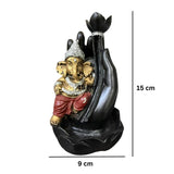 Reverse Smoke Ganesha Design 4 | 15cm X 9cm