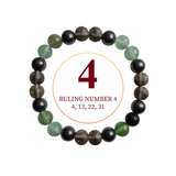 Ruling Number 4 Bracelet