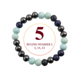 Ruling Number 5 Bracelet