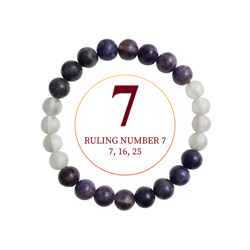Ruling Number 7 Bracelet