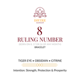 Ruling Number 8 Bracelet