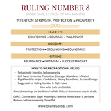 Ruling Number 8 Bracelet