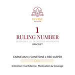 Divine Sansar-Ruling Number 1 Bracelet Front