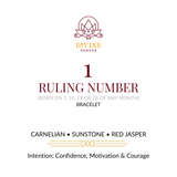 Divine Sansar-Ruling Number 1 Bracelet Front