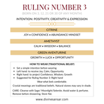 Divine Sansar-Ruling Number 3 Bracelet stones and how to wear