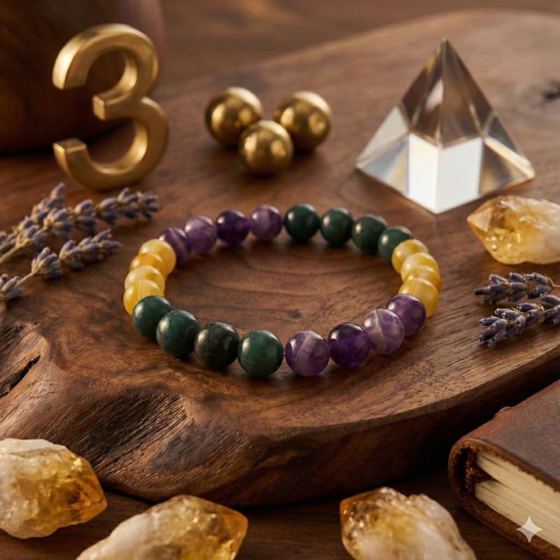 Ruling Number 3 Bracelet