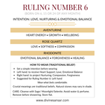Divine Sansar-Ruling Number 6 Bracelet stones and how to wear