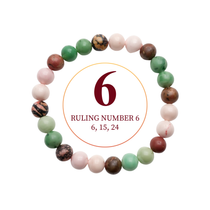 Divine Sansar-Ruling Number 6 bracelet