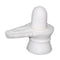 White Marble Stone Shivling - Divinesansar
