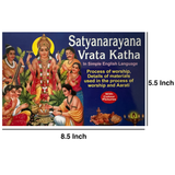 Shri Satyanarayan Vrat Katha — English Paperback (with Pūjan Vidhi, Samagri List & Aarti)