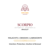 Scorpio Crystal Bracelet