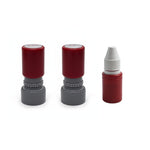 Divine Sansar-Set of 2 Ram naam stamps with 10ml flash stamp ink bottle divine sansar UAE-Two Ram naam stamps and one bottle of oil based stamp ink
