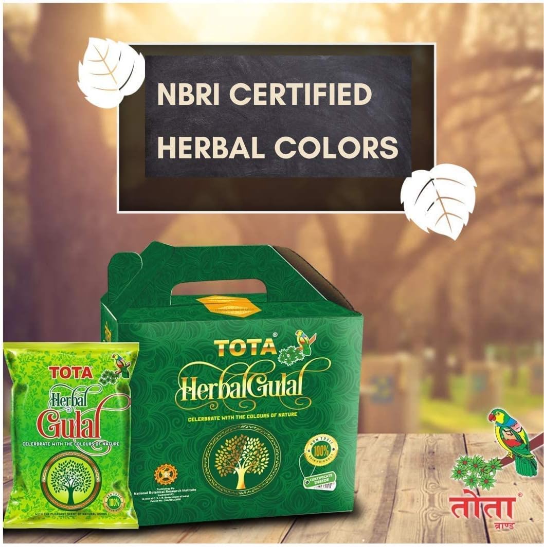 Divine Sansar-TOTA Herbal Gulal-NBRI CERTIFIED HERBAL COLORS