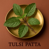 Tulsi Patta — Fresh Sacred Holy Basil Leaves for Pooja & Daily Aarti
