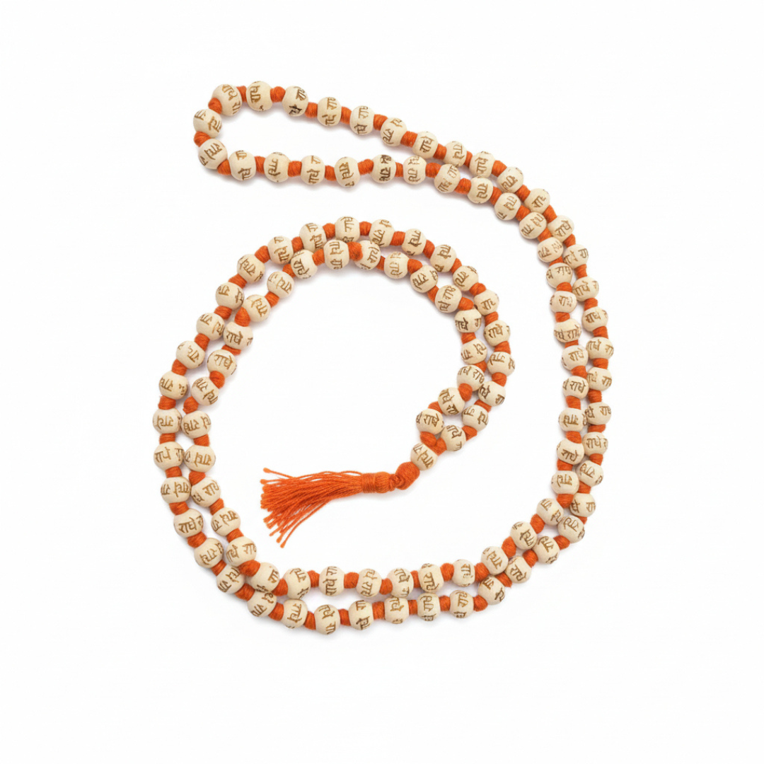 Divine Sansar-Tulsi Japa Mala- big tulsi mala