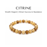 Wealth Magnet Bracelet: Citrine