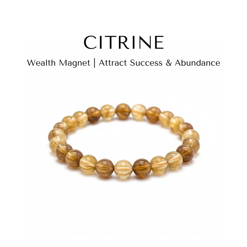 Wealth Magnet Bracelet: Citrine