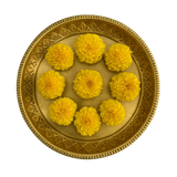 Fresh Yellow Marigold — 1 Packet (Bunch) for Puja, Garlands & Event Décor