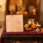 Bhojpatra with ashtagandh and pomegranate pen for pooja in UAE - Divine Sansar