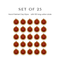 Hand-Painted Clay Diya 6 cm for Diwali | Sets of 6, 12 & 25 with Wicks