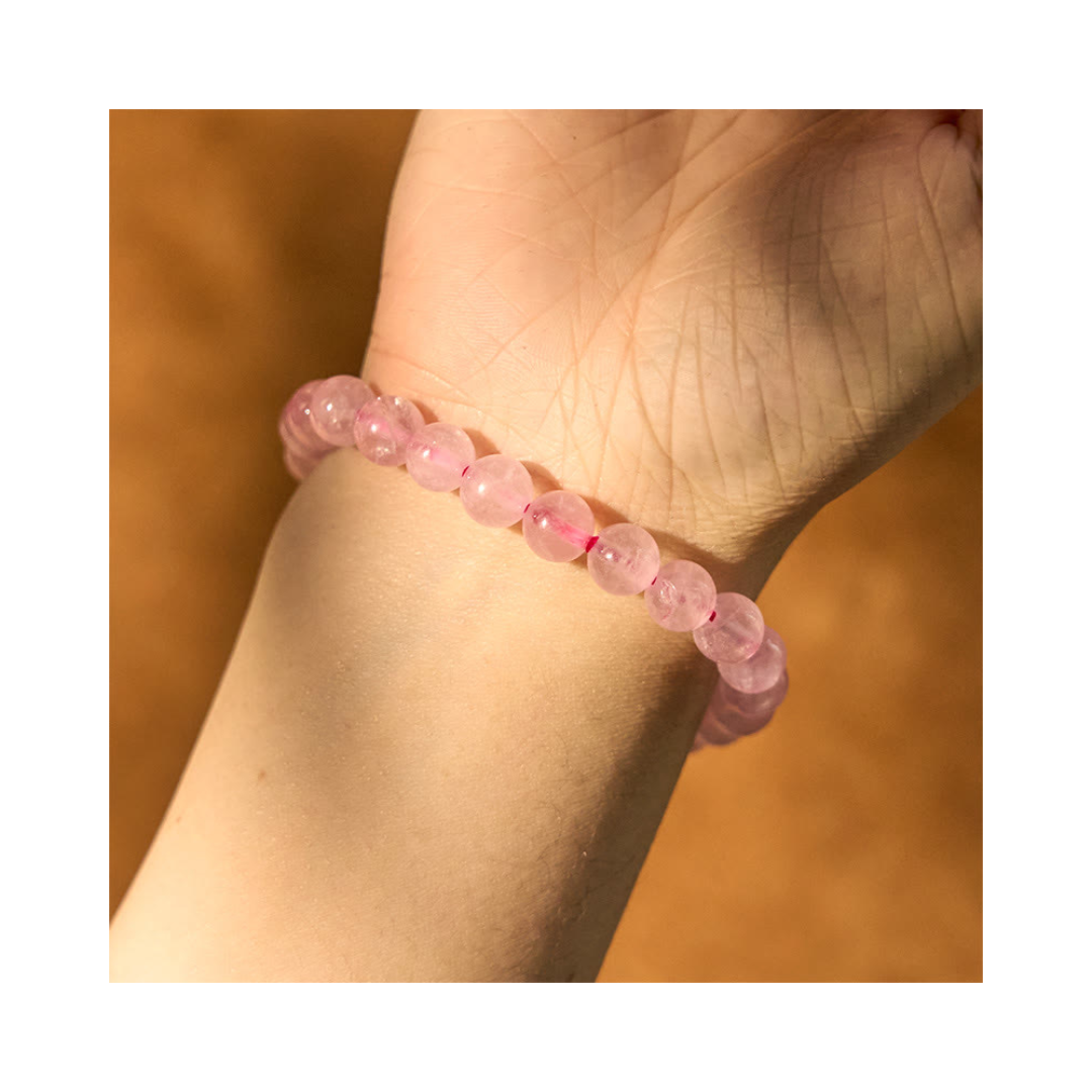 Divine Sansar-Amora Bracelet-made of Rose Quartz