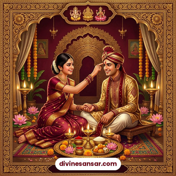 Krishna - Bhai Dooj - Divine Sansar