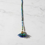 Firoza Jhumka Lumba Bhabhi Rakhi on marble - Divine Sansar UAE