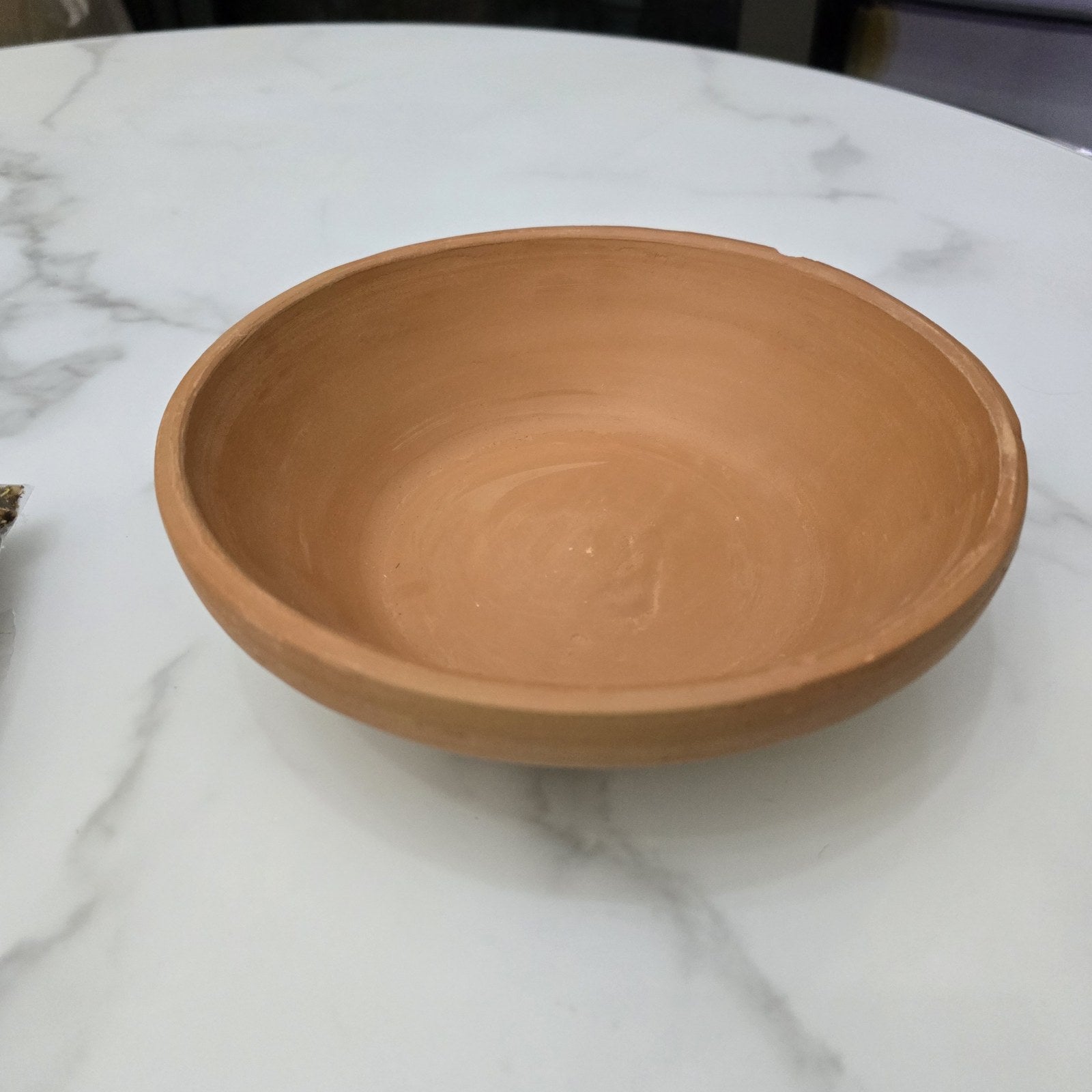 Heat-tested 21 cm terracotta clay vedi for home havan - Divine Sansar