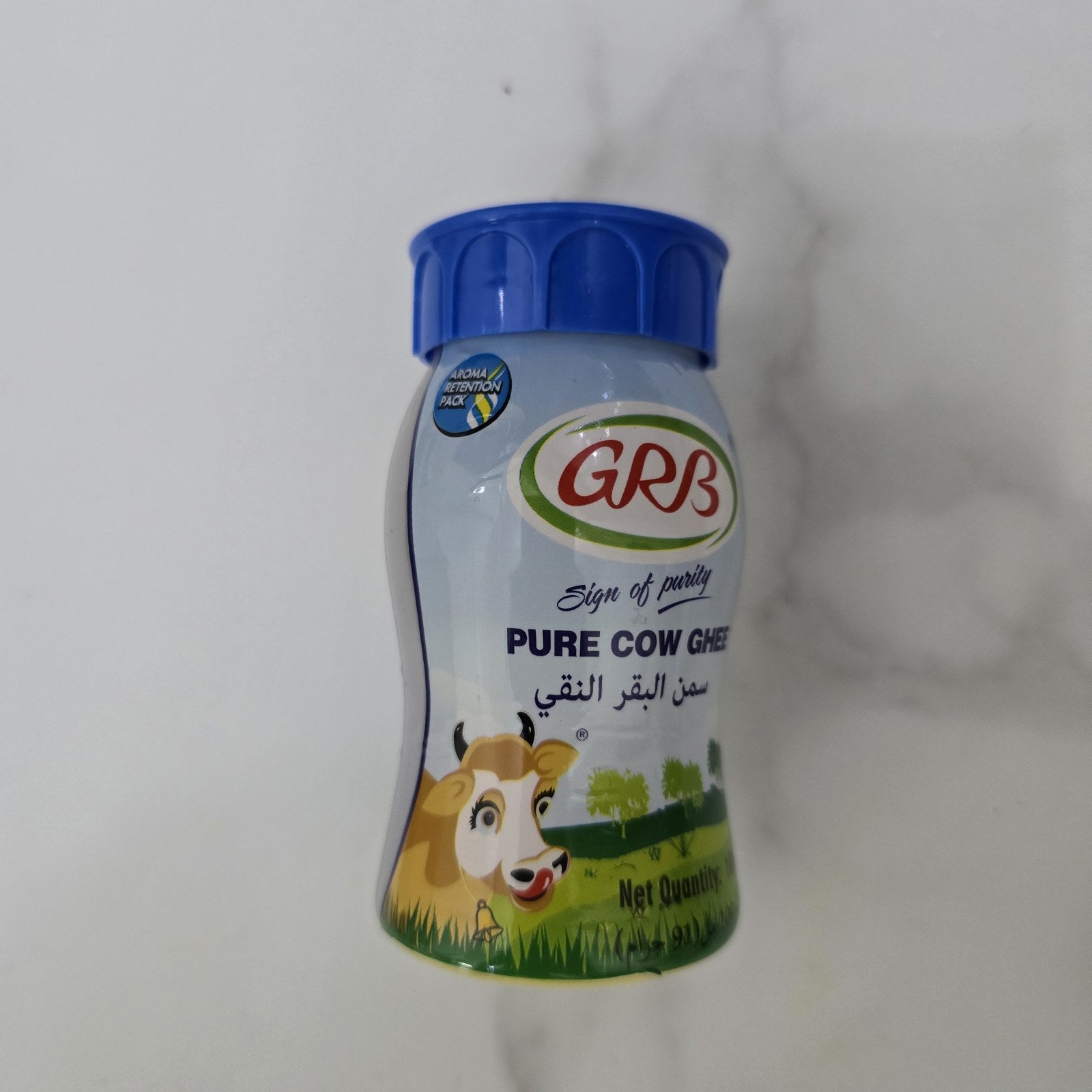 100 ml pure cow ghee for havan ahuti, included in the havan kit - Divine Sansar